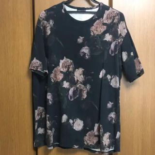 ラッドミュージシャン(LAD MUSICIAN)のLAD MUSICIAN 花柄半袖Tシャツ SIZE44(Tシャツ/カットソー(半袖/袖なし))