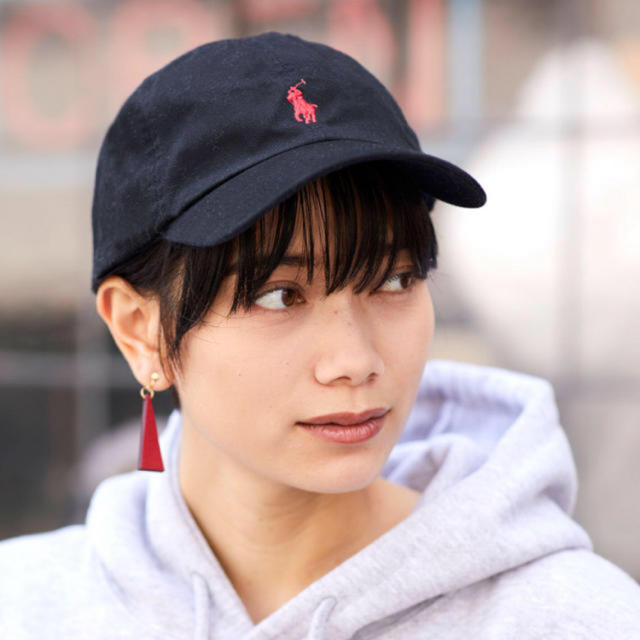 POLO RALPH LAUREN(ポロラルフローレン)のポロ ラルフローレン キャップ ストラップバック hat レディースの帽子(キャップ)の商品写真