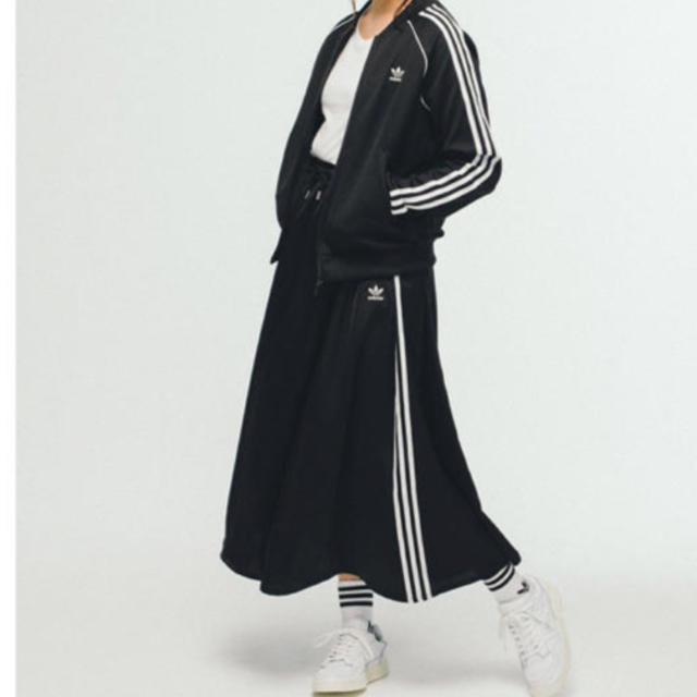 adidas(アディダス)の★新品★アディダス★スカート★ブラック★M レディースのスカート(ロングスカート)の商品写真