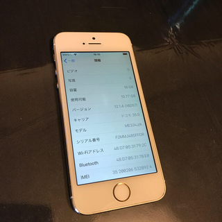 アイフォーン(iPhone)のiPhone5s 16GB Docomo(スマートフォン本体)