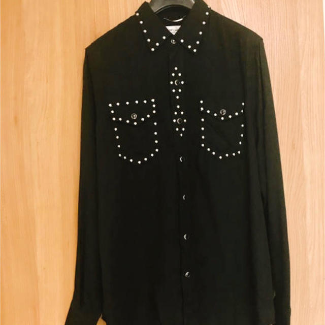 SAINT LAURENT 15ss スタッズシャツ