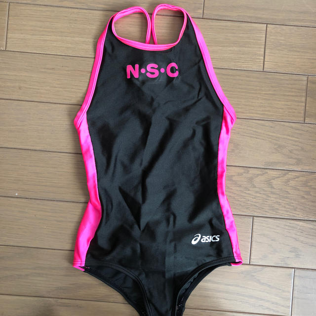 asics(アシックス)の女児スイミングスクール水着 キッズ/ベビー/マタニティのキッズ服女の子用(90cm~)(水着)の商品写真