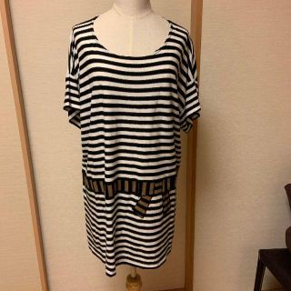 ソニアリキエル(SONIA RYKIEL)のソニアリキエルのロングTシャツ　大きいサイズ　(Tシャツ(半袖/袖なし))