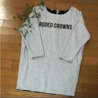 ロデオクラウンズ(RODEO CROWNS)のロデオクラウンズ❤︎リバーシブルスエットワンピース(ひざ丈ワンピース)