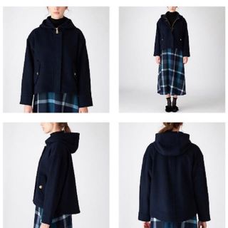 バーバリーブルーレーベル(BURBERRY BLUE LABEL)のブルーレーベルクレストブリッジ   プーデッドブルゾン(ブルゾン)