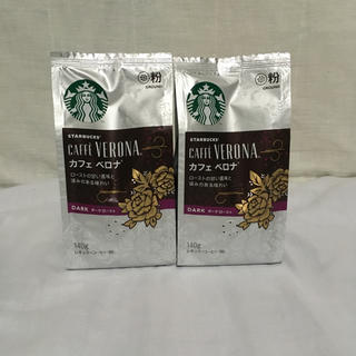 スターバックスコーヒー(Starbucks Coffee)のスターバックス コーヒー カフェ ベロナ 140g ×2袋(コーヒー)