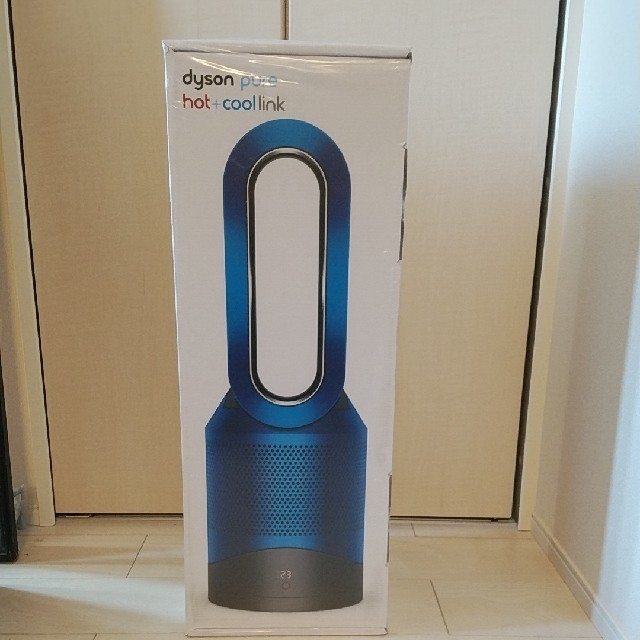 Dyson(ダイソン)の ホットアンドクール　Pure Hot + Cool   HP03IB  ブルー スマホ/家電/カメラの冷暖房/空調(ファンヒーター)の商品写真