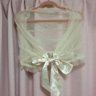 レッセパッセ(LAISSE PASSE)の美品♡レッセパッセ チュール 肩掛け(マフラー/ショール)