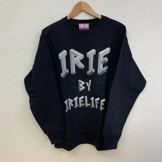 ◆新品未使用◆irie lifeトレーナー「JAMROCK」ブラック　Lサイズ