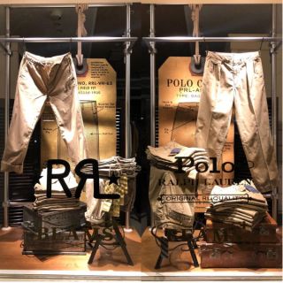 ダブルアールエル(RRL)の極美品 定価37,400円 W30 RRL beams+ 別注 VH-63(チノパン)