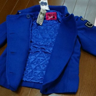 ジェニィ(JENNI)の専用 新品 130センチ ジェニィラブ コート 青色(コート)