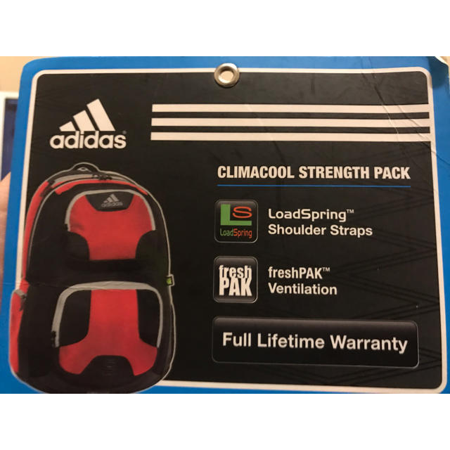 adidas(アディダス)の【NBAモデル】adidas Climacool strength pack メンズのバッグ(バッグパック/リュック)の商品写真