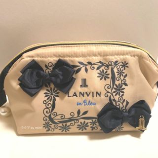 ランバンオンブルー(LANVIN en Bleu)の未使用 ポーチ LANVIN en Bleu(ポーチ)