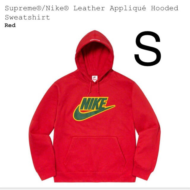 サイズS  Supreme Nike Hooded Sweatshirt パーカー