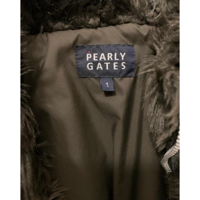 PEARLY GATES(パーリーゲイツ)のレディース PEARLY GATES ファーベスト レディースのトップス(ベスト/ジレ)の商品写真