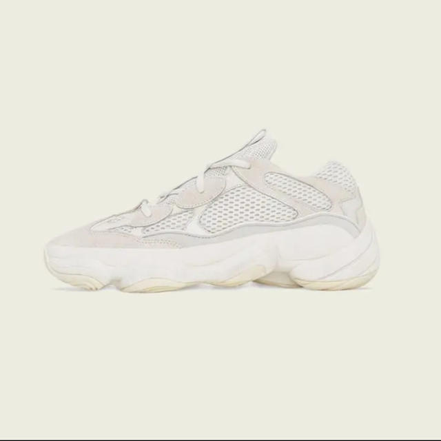 靴/シューズadidas YEEZY 500 BONE WHITE 25㎝