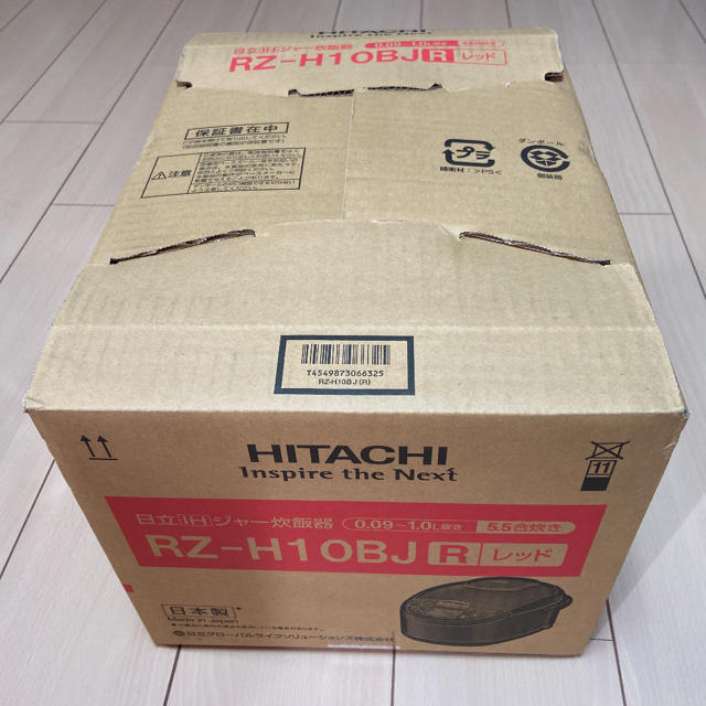 HITACHI 日立 圧力IH炊飯器 RZ-H10BJ(R) 5.5合 HITACHI 日立 圧力IH炊飯器 RZ-H10BJ(R) 5.5合