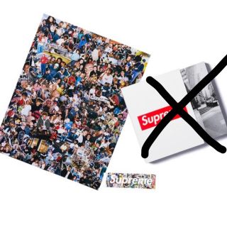 シュプリーム(Supreme)の19FW supreme (Vol 2) Book 付録 ポスター ステッカー(その他)