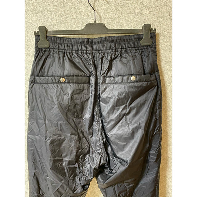 Rick Owens(リックオウエンス)のRick Owens Black Nylon Track Pants リック メンズのパンツ(ワークパンツ/カーゴパンツ)の商品写真