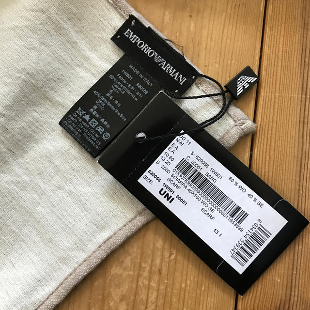 Emporio Armani(エンポリオアルマーニ)のあゆみ様専用　新品　エンポリオアルマーニ　ストール その他のその他(その他)の商品写真