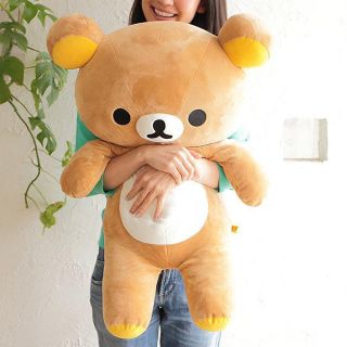 サンエックス(サンエックス)の【美品❣】リラックマ 特大ぬいぐるみ(ぬいぐるみ)