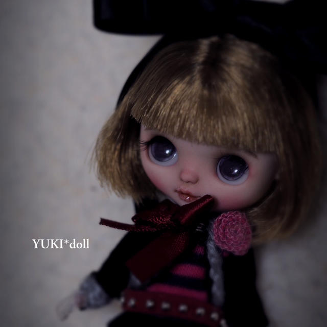 ❁.｡.:*YUKI*doll ❁.｡.:*カスタムプチブライス ブライス  ハンドメイドのぬいぐるみ/人形(人形)の商品写真