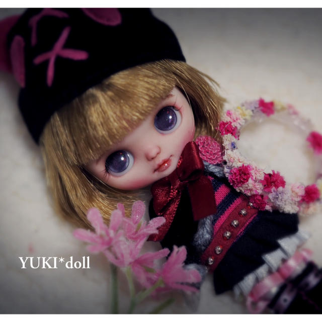 ❁.｡.:*YUKI*doll ❁.｡.:*カスタムプチブライス ブライス  ハンドメイドのぬいぐるみ/人形(人形)の商品写真