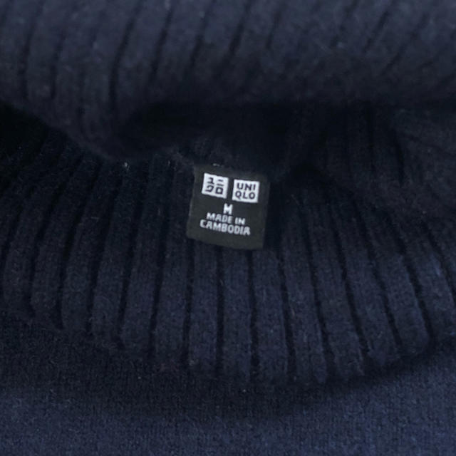 UNIQLO(ユニクロ)のUNIQLO カシミア  タートルネックセーター レディースのトップス(ニット/セーター)の商品写真