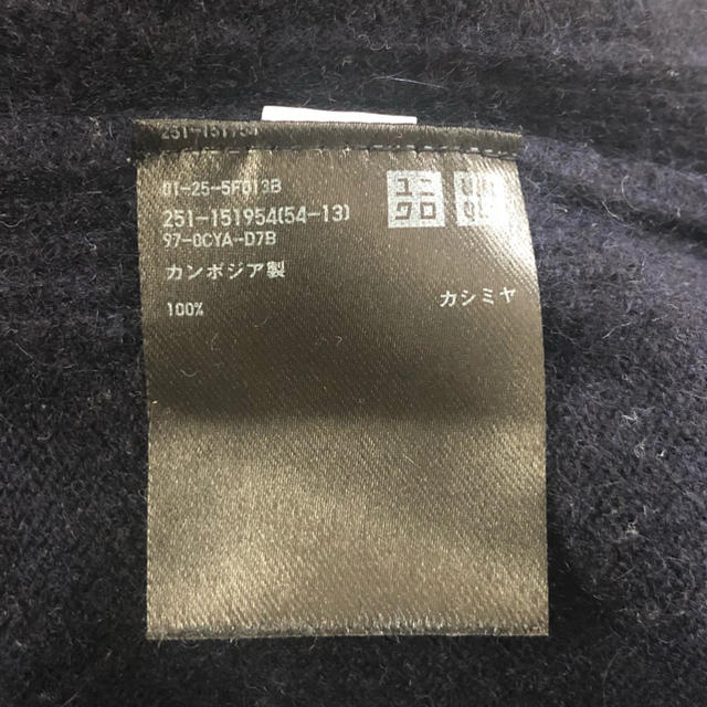 UNIQLO(ユニクロ)のUNIQLO カシミア  タートルネックセーター レディースのトップス(ニット/セーター)の商品写真