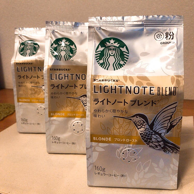 Starbucks Coffee(スターバックスコーヒー)のスターバックス ライトノートブレンド  食品/飲料/酒の飲料(コーヒー)の商品写真