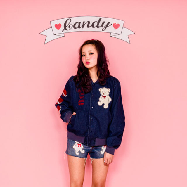 Candy Stripper(キャンディーストリッパー)のCandy stripper♡ブルゾン レディースのジャケット/アウター(ブルゾン)の商品写真