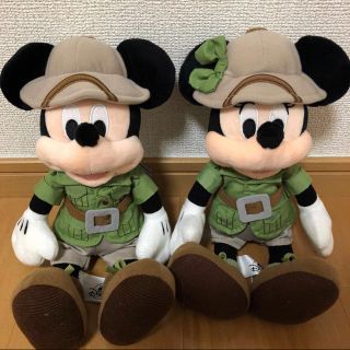 ディズニー(Disney)の【限定品】ミッキー&ミニー　ぬいぐるみ　フロリダディズニー限定品(キャラクターグッズ)