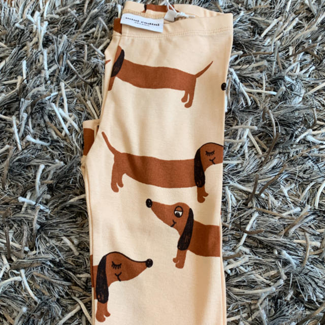 BEAMS(ビームス)の【最終価格！】ミニロディーニ Dachshund スパッツ キッズ/ベビー/マタニティのキッズ服女の子用(90cm~)(パンツ/スパッツ)の商品写真