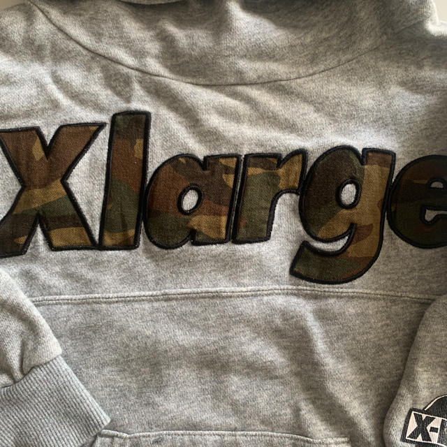 XLARGE(エクストララージ)のxlarge パーカー　110 キッズ/ベビー/マタニティのキッズ服男の子用(90cm~)(Tシャツ/カットソー)の商品写真