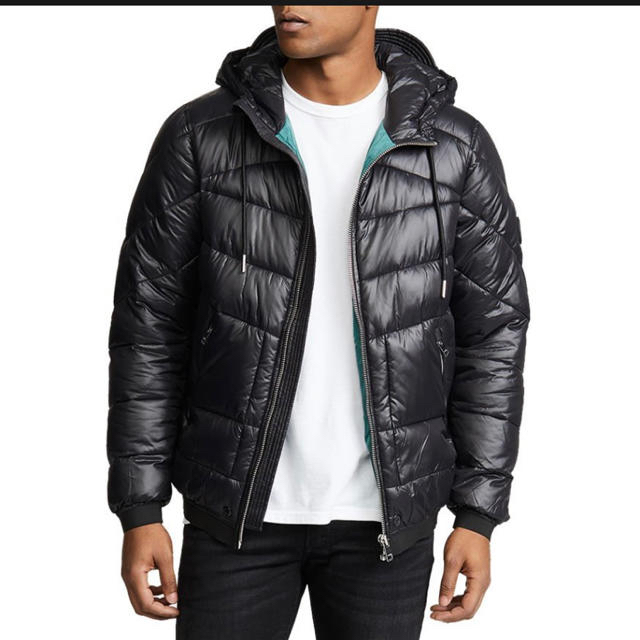 DIESEL 2018 中綿ジャケット ナイロンパーカー ブラック お得セール 30