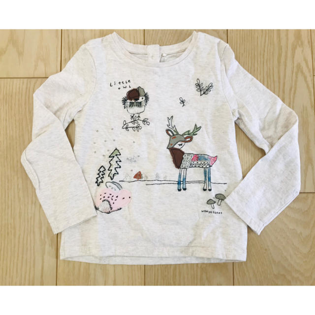 NEXT(ネクスト)のNEXT  女の子長袖カットソー 100cm キッズ/ベビー/マタニティのキッズ服女の子用(90cm~)(Tシャツ/カットソー)の商品写真