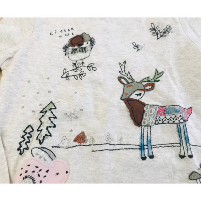 NEXT(ネクスト)のNEXT  女の子長袖カットソー 100cm キッズ/ベビー/マタニティのキッズ服女の子用(90cm~)(Tシャツ/カットソー)の商品写真