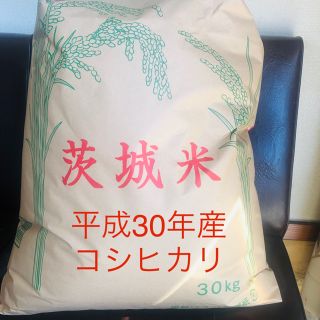 平成30年産茨城県産コシヒカリ 玄米25kg(米/穀物)