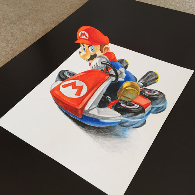 マリオカート 3dイラスト トリックアートの通販 By タケ ラクマ