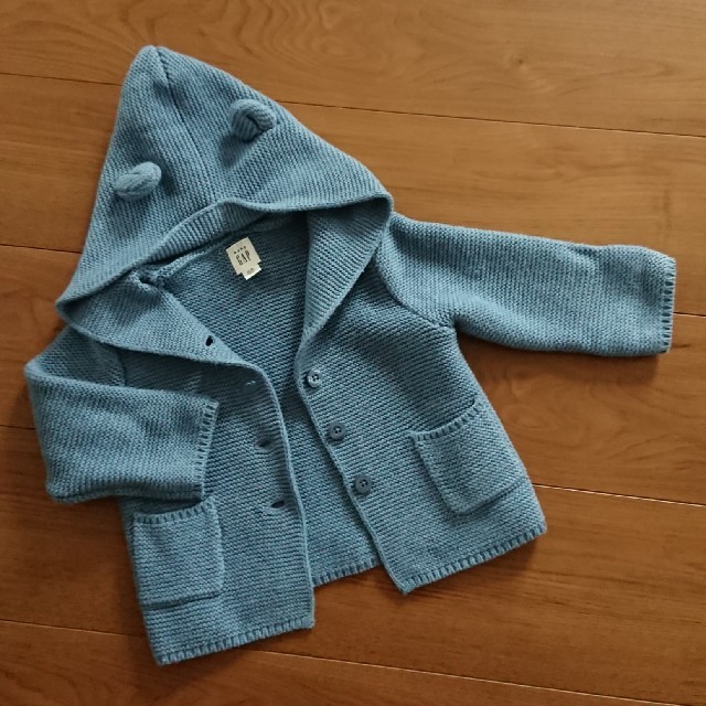 BABY GAP くまニットカーディガン - vinicolafin.com.br