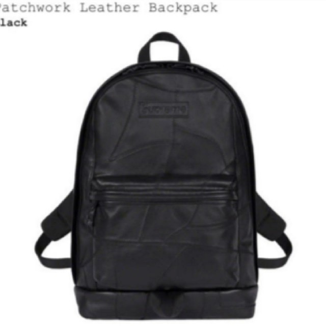supreme leather backpack 2019
