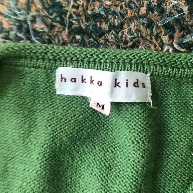 hakka kids(ハッカキッズ)の最終値下げ　ハッカ キッズ　刺繍ベスト　美品　M 110相当 キッズ/ベビー/マタニティのキッズ服男の子用(90cm~)(ジャケット/上着)の商品写真