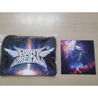 ベビーメタル(BABYMETAL)のBABYMETAL METAL GALAXY　楽天ブックス特典 布ポーチ＆ポスト(ミュージシャン)