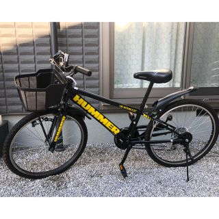 ハマー(HUMMER)のHUMMER キッズ自転車　24インチ(自転車本体)