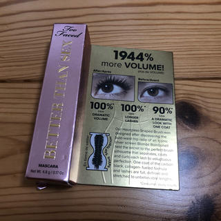 トゥフェイス(Too Faced)のtoo faced マスカラ(マスカラ)