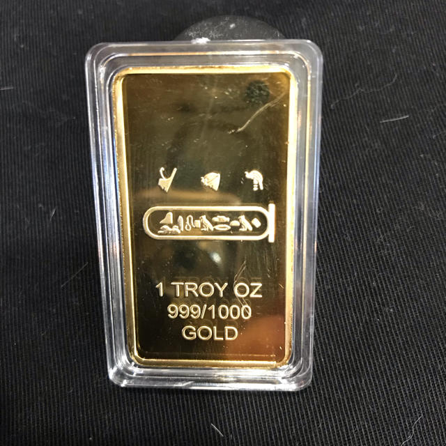 インゴット 1TROY OZ   999／1000 GOLD  18ｋGP エンタメ/ホビーの漫画(その他)の商品写真