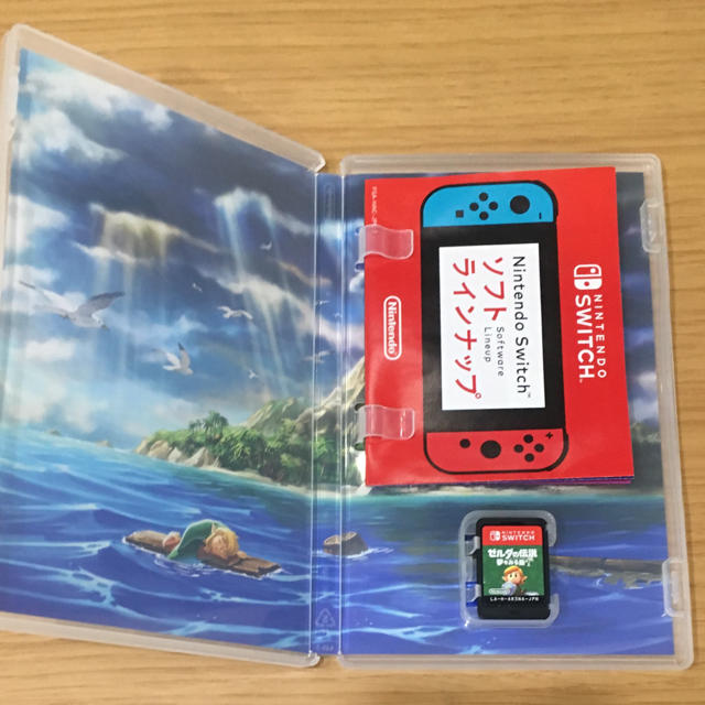 ゼルダの伝説 夢を見る島 Switch版 エンタメ/ホビーのゲームソフト/ゲーム機本体(家庭用ゲームソフト)の商品写真