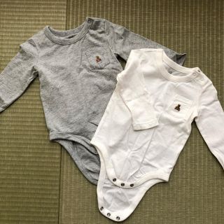 ベビーギャップ(babyGAP)の【GAP】ロンパース2枚組(ロンパース)