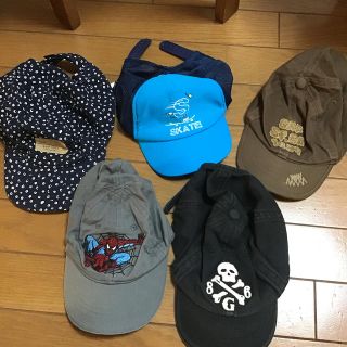 ギャップ(GAP)の男の子キャップ5個セット used 美品 福袋 GAP &ザラ 送料込み(帽子)