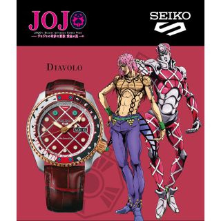 新品 ジョジョの奇妙な冒険 時計 ディアボロ SEIKO